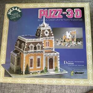 Wrebbit Puzz-3D Diana Victorian House 3D Puzzle Maison Victorienne Complete
